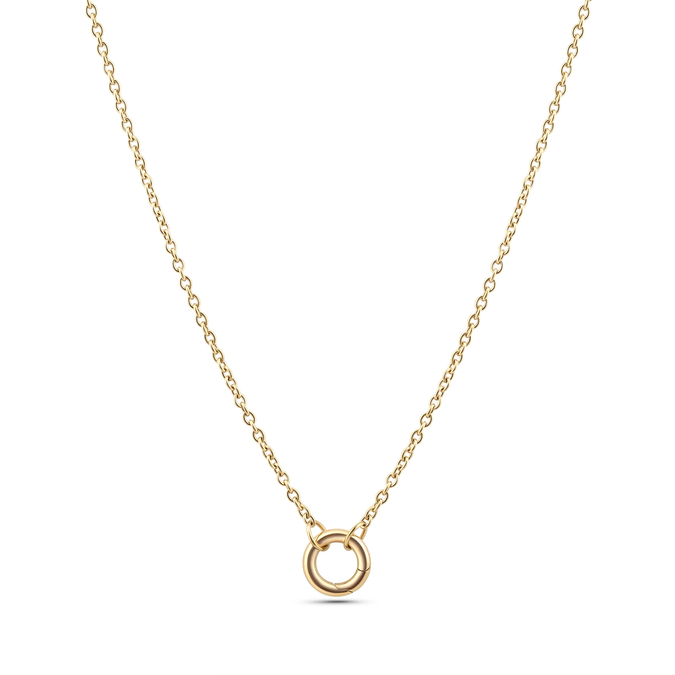 The Ellis Charm Necklace - Gold