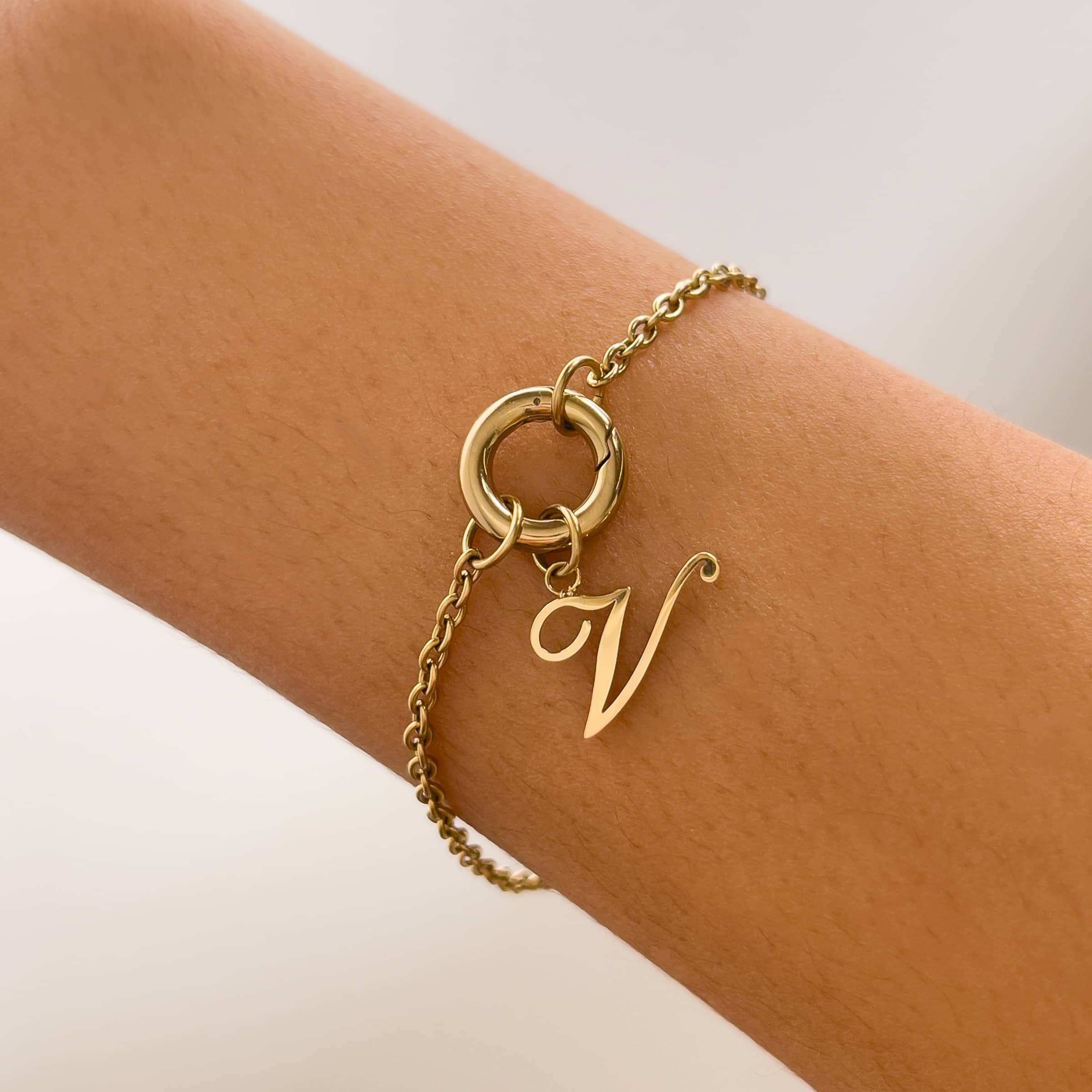 The Initial Bracelet - Gold - Image 2