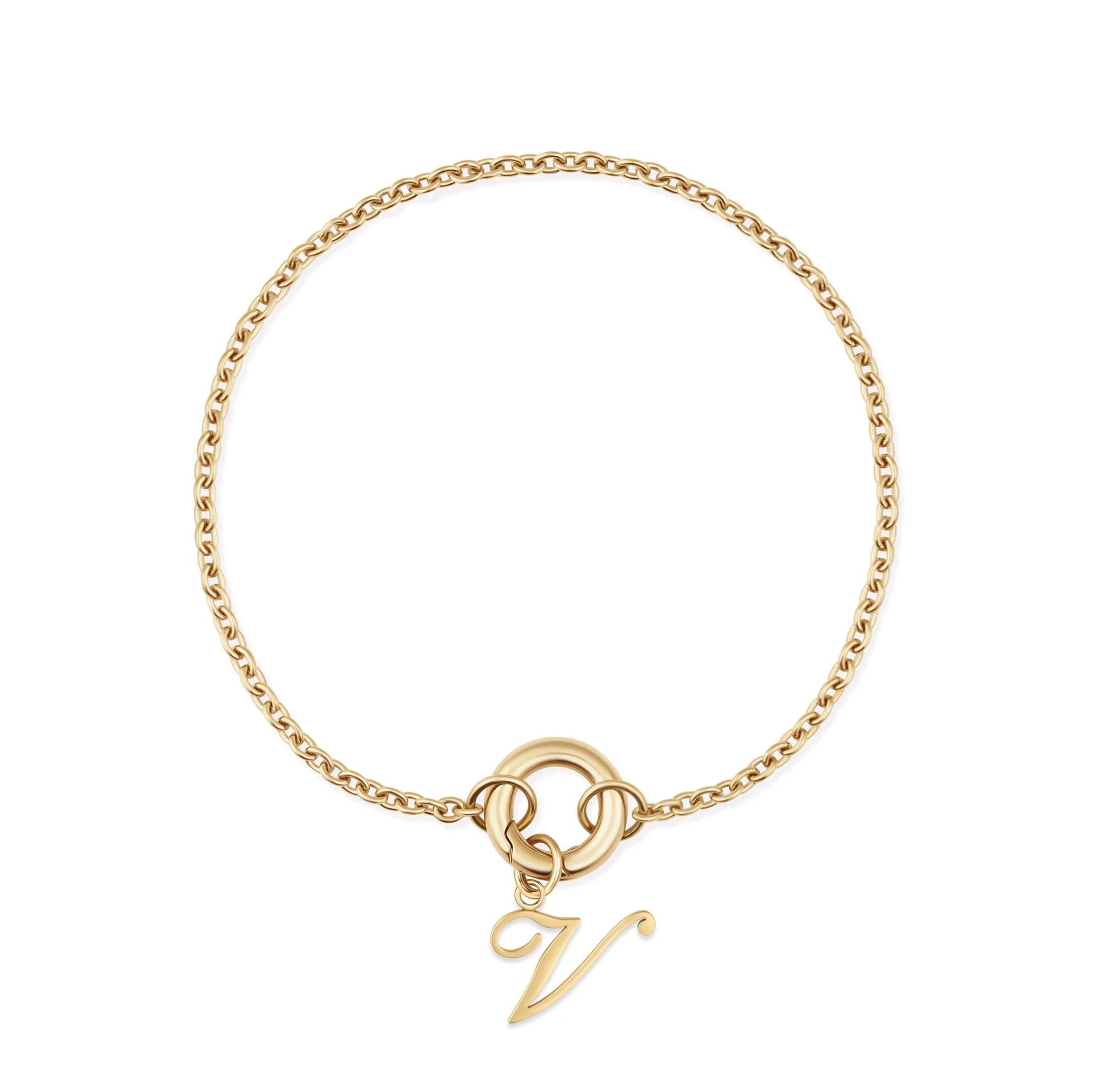 The Initial Bracelet - Gold - Image 26